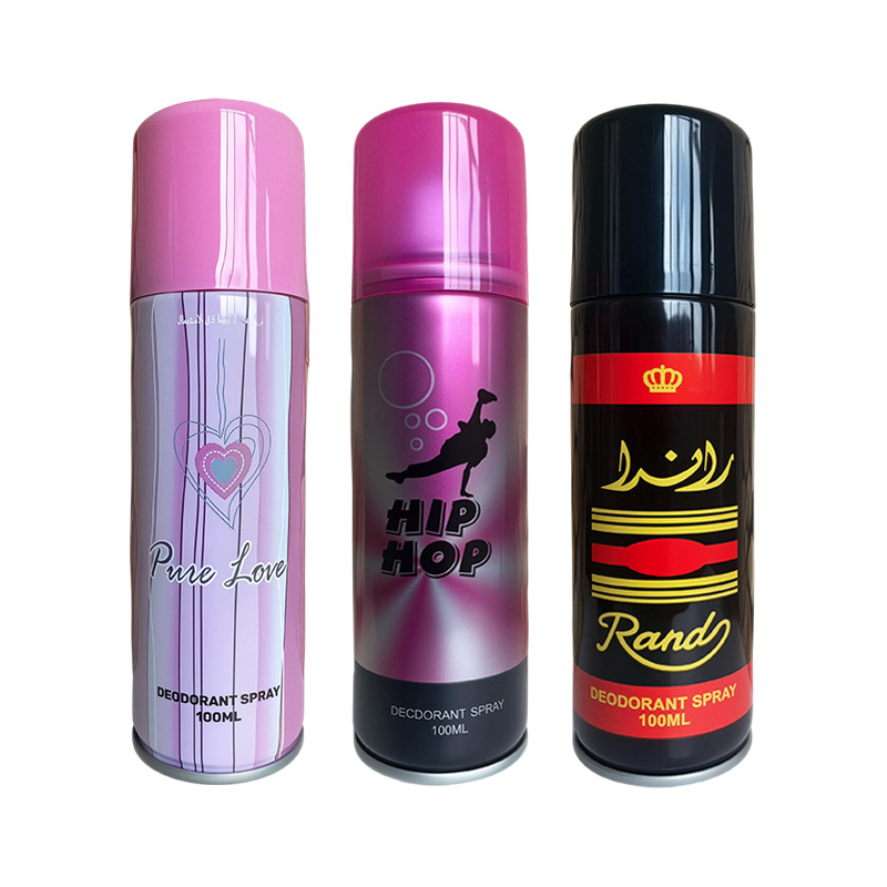 Pulverización corporal con lata de metal 100 ml